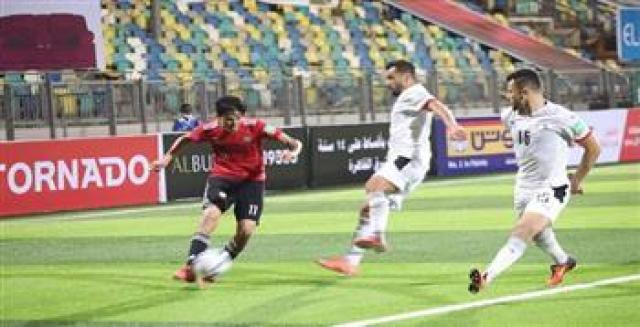 لقطة من المباراة