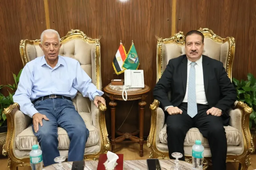 محافظ المنوفية يلتقي مستشار رئيس مجلس الوزراء للمشروعات القومية لمتابعة المبادرة الرئاسية «حياة كريمة»