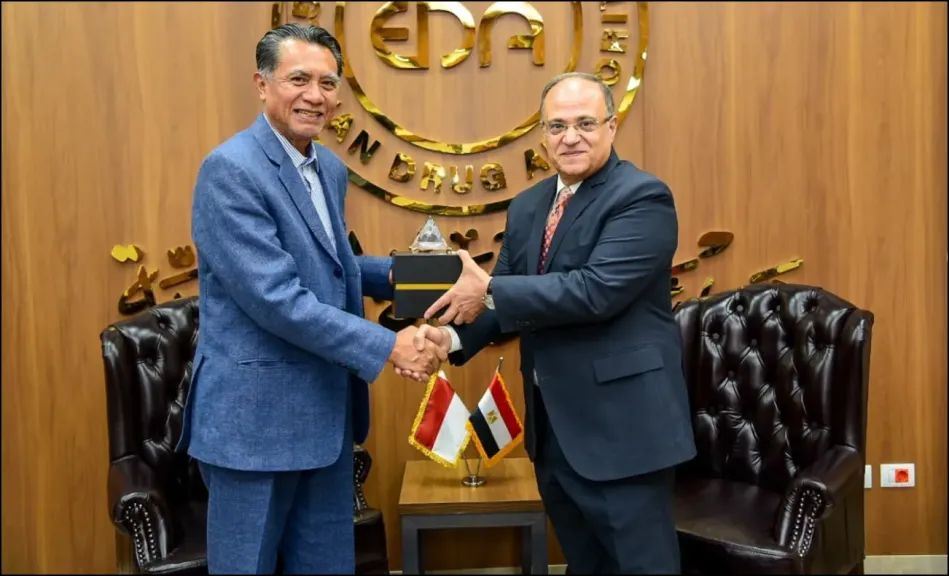 اجتماع المسؤولين في مصر وإندونيسيا