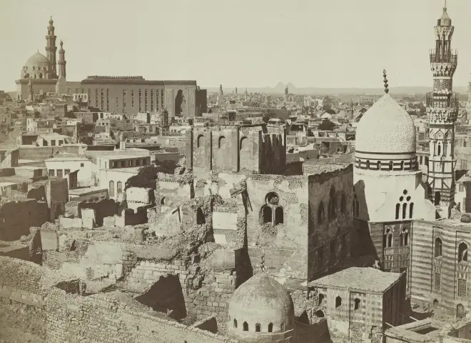 7 صور من 100 سنة .. شاهد حي المرج بالألوان الطبيعية أعرق قرى القاهرة القديمة