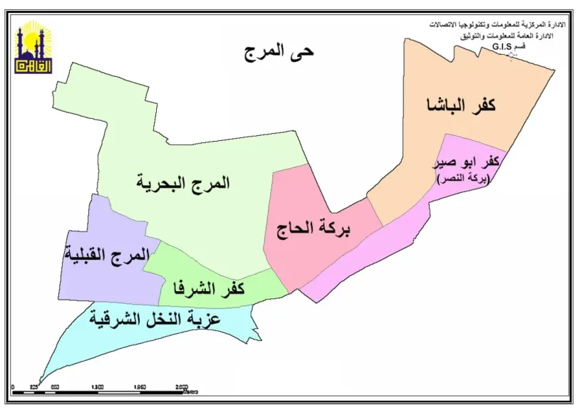 إزالات حي المرج في محور مؤسسة الزكاة وشارع التروللي (خرائط وصور)