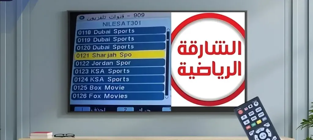 تردد قناة الشارقة الرياضية