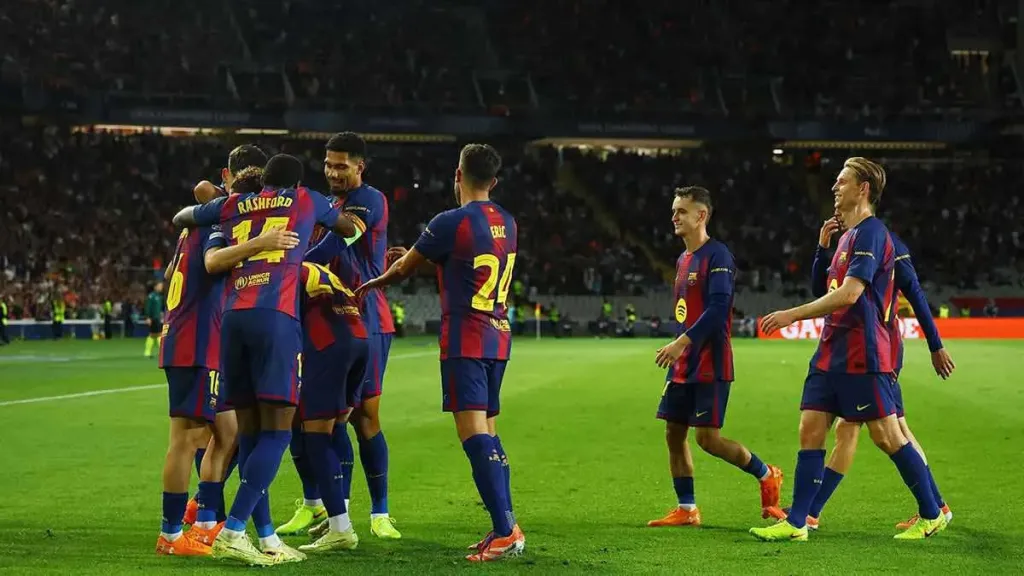 بقيادة لامين يامال.. تشكيل برشلونة الرسمي أمام ريال مدريد في الكلاسيكو بقيادة لامين يامال.. تشكيل برشلونة الرسمي أمام ريال مدريد في الكلاسيكو