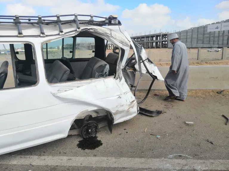 حادث ميكروباص