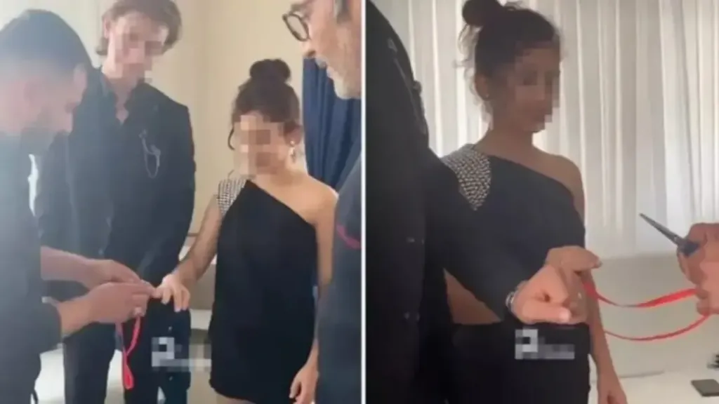 خطوبة دون سن المراهقة.. بالفيديو خطوبة طفلين تثير غضبًا في تركيا خطوبة دون سن المراهقة.. بالفيديو خطوبة طفلين تثير غضبًا في تركيا