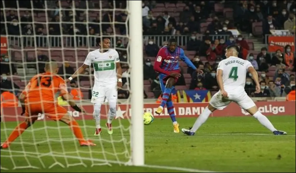 يلا شوت .. بث مباشر مباراة برشلونة ضد إلتشيه 2-1 في الدوري الإسباني بجودة عالية HD