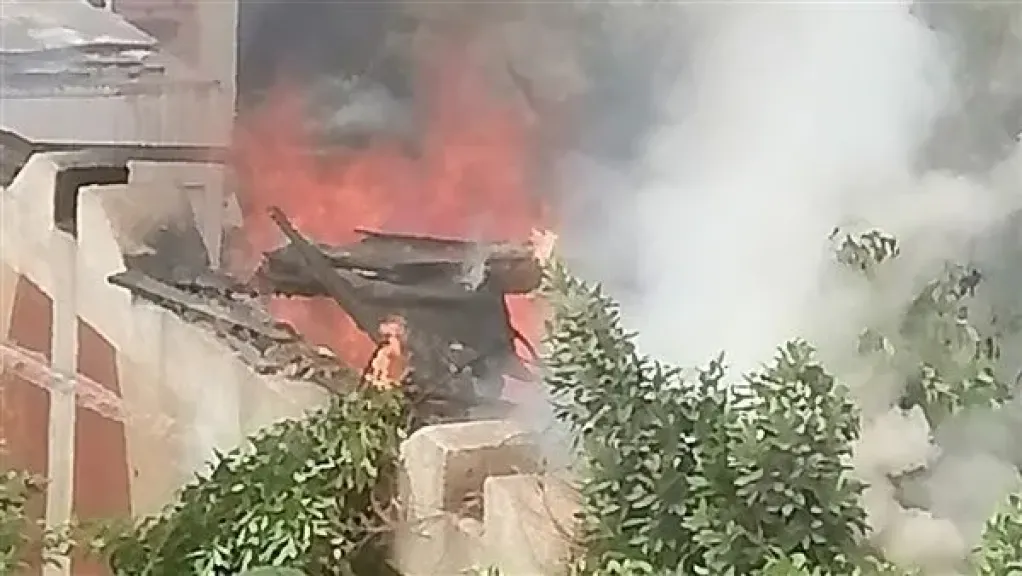 تفاصيل اندلاع حريق بمدرسة 25 يناير بالمنيا