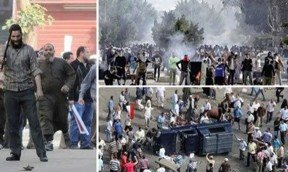 أرشيفية .. عنف الجماعة الإرهابية