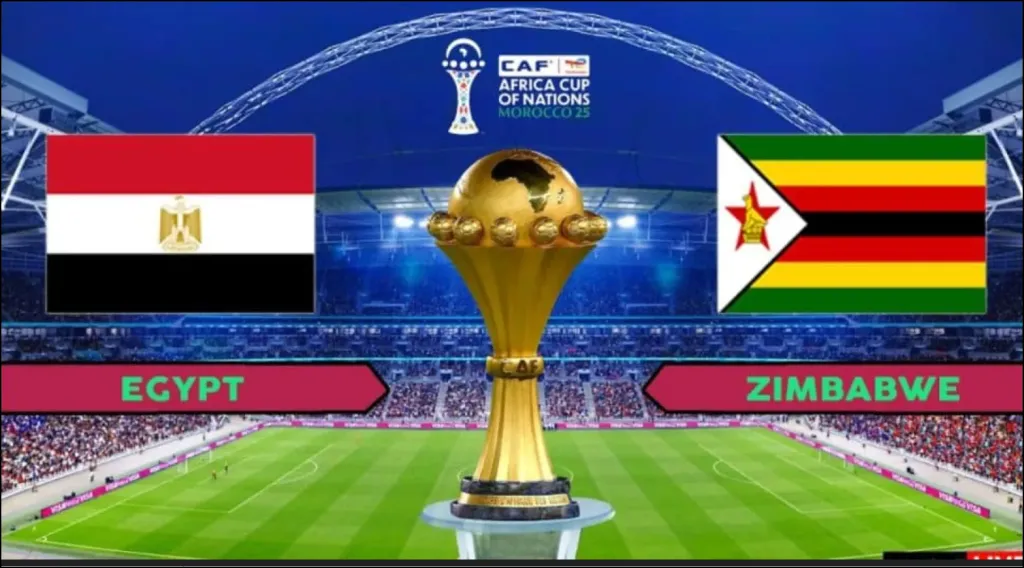 تردد القنوات الناقلة لمباراة مصر وزيمبابوي اليوم في كأس أمم إفريقيا 2025