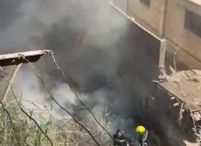 الحماية المدنية بالقليوبية تسيطر على حريق بمخازن بنها