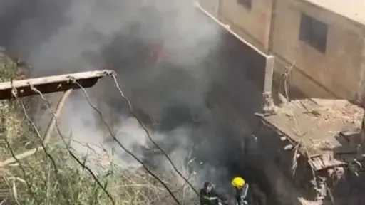 الحماية المدنية بالقليوبية تسيطر على حريق بمخازن بنها